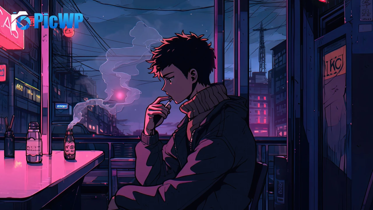 Lofi boy 6K PC Wallpaper