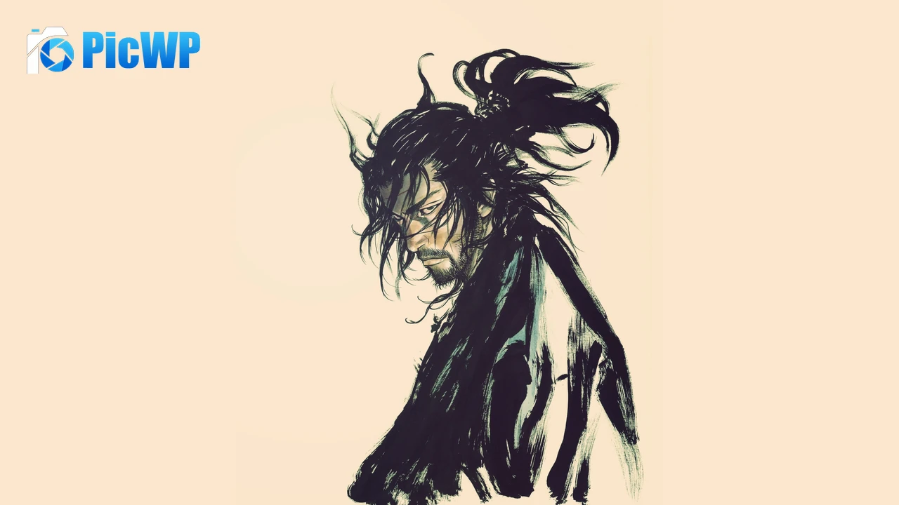 Miyamoto Musashi Vagabond 6K PC Wallpaper