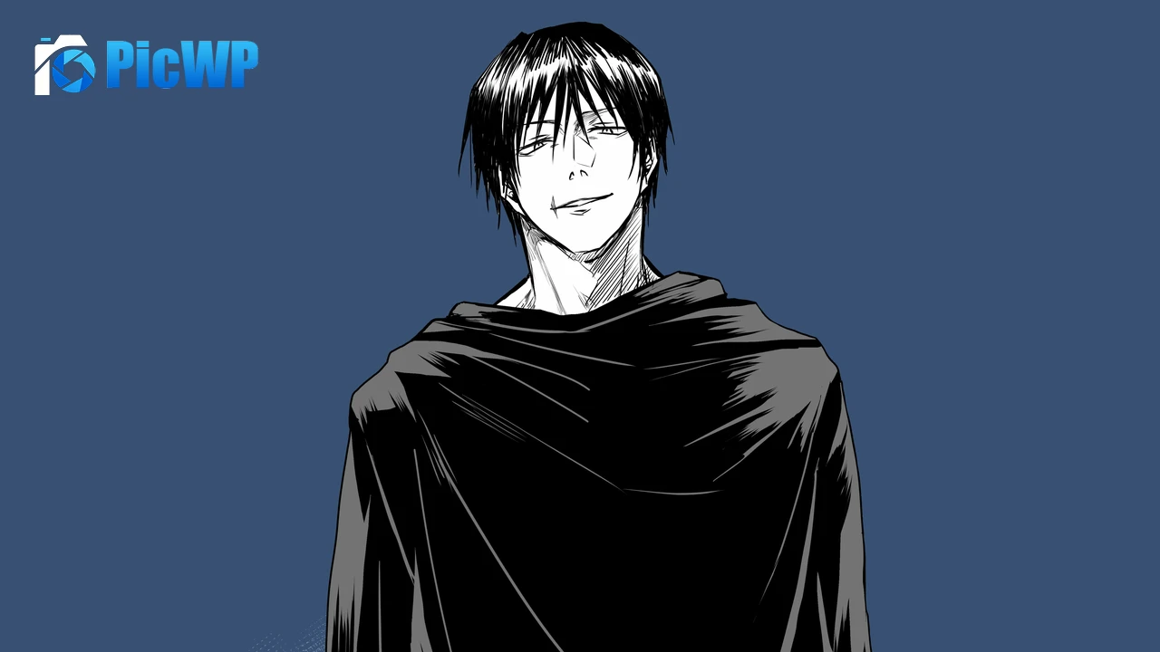 Toji Fushiguro Minimal art 6K PC Wallpaper