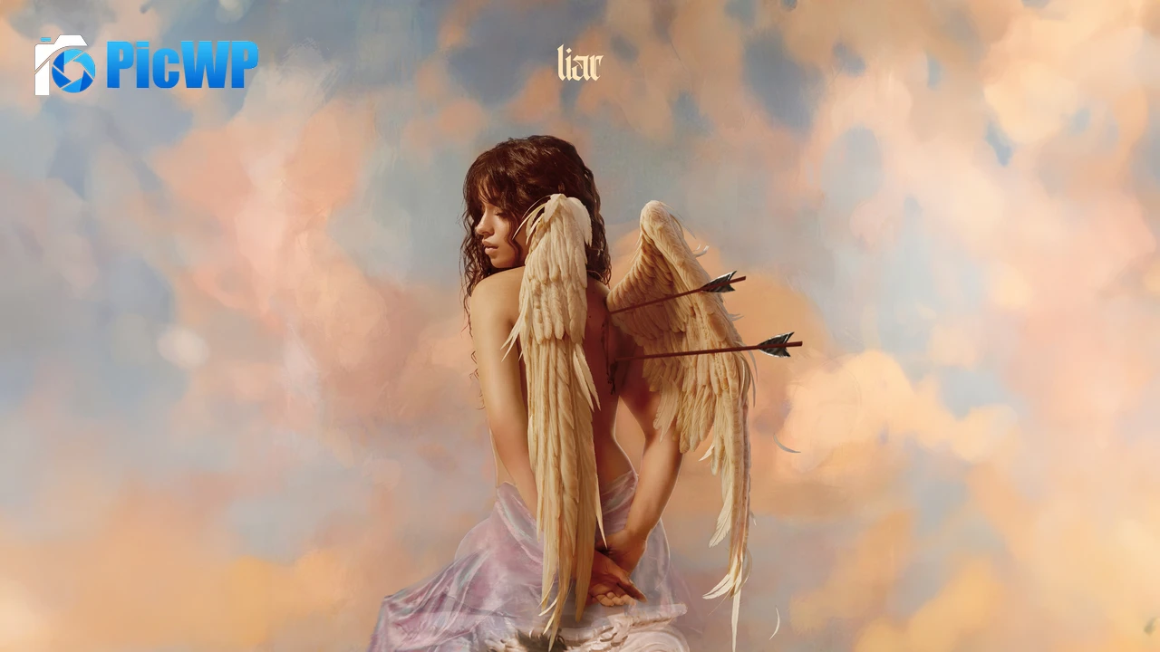 Camila Cabello Angel wings 6K PC Wallpaper