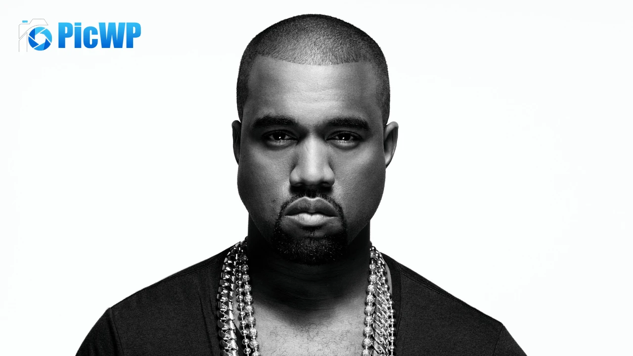 Kanye West Monochrome 6K PC Wallpaper