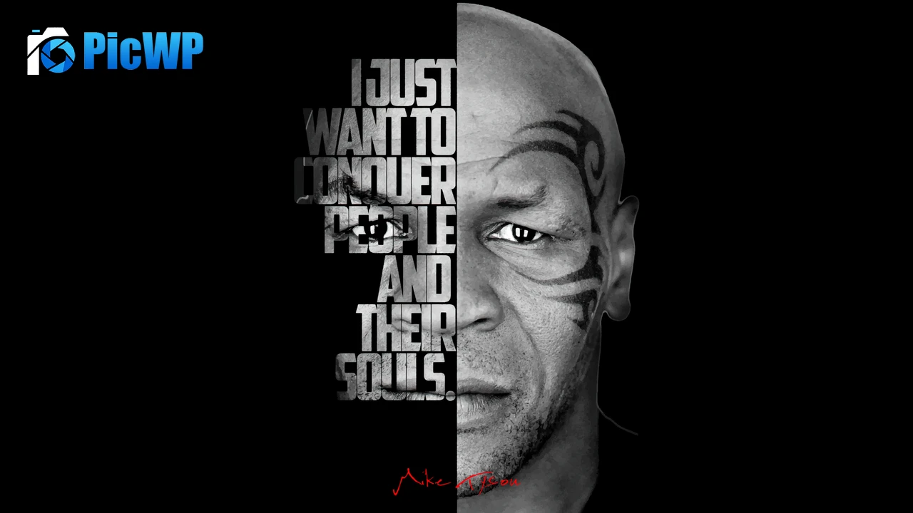 Mike Tyson Popular quotes 6K PC Wallpaper