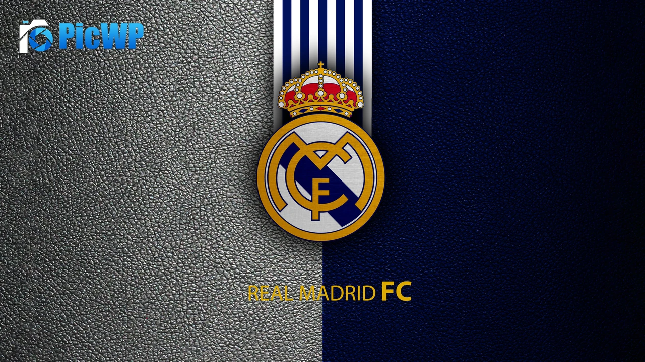 Real Madrid CF Emblem 6K PC Wallpaper