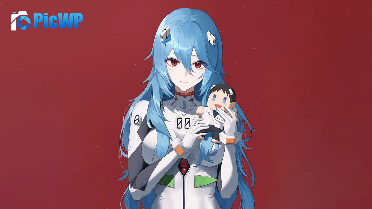 Waifu Ayanami Rei 6K PC Wallpaper