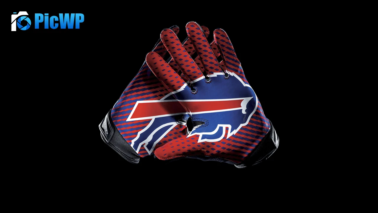 Buffalo Bills Gloves 8K PC Wallpaper