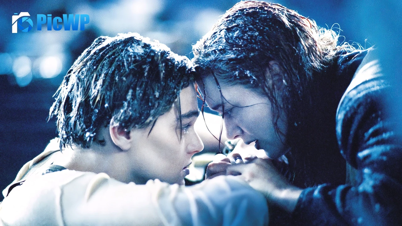 Leonardo DiCaprio & Kate Winslet in Titanic 6K PC Wallpaper