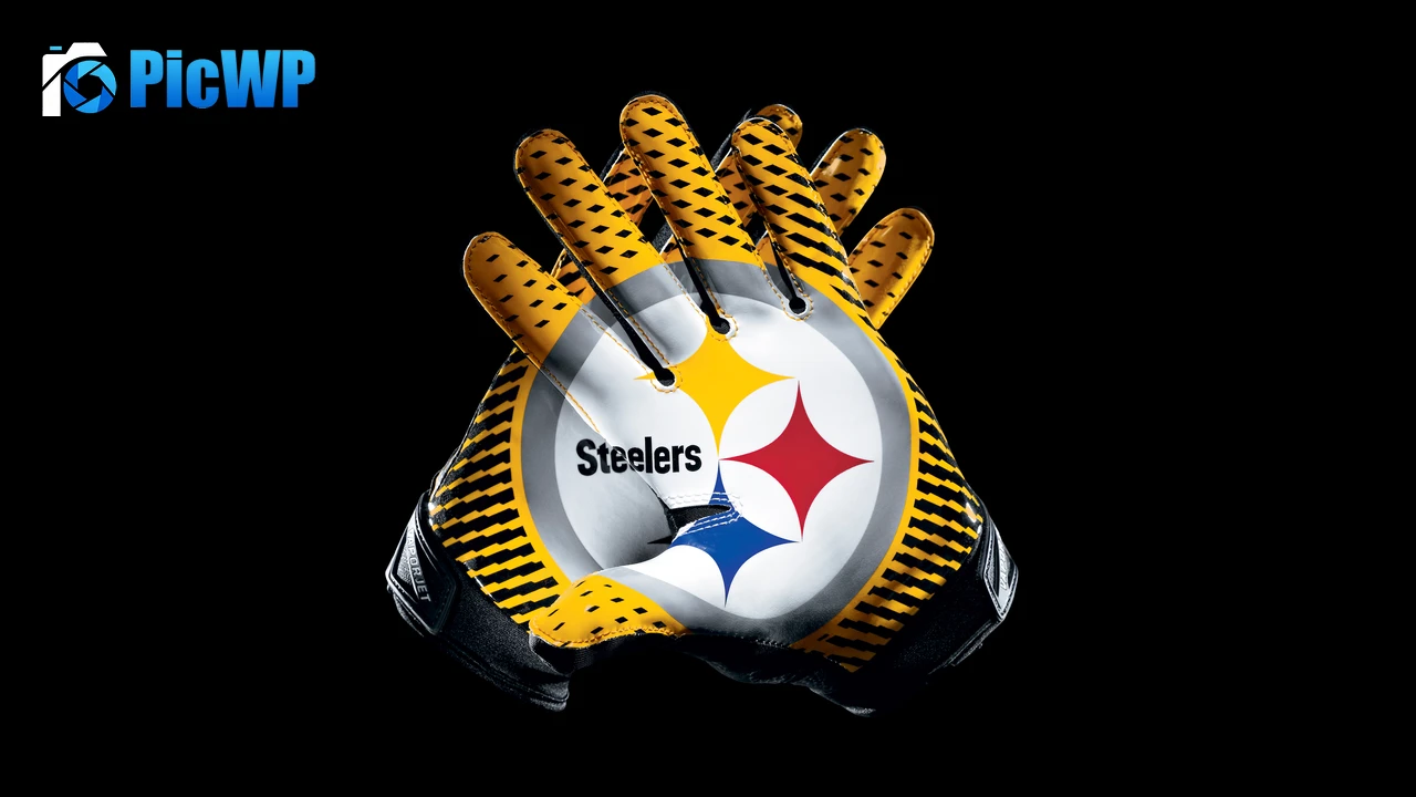 Pittsburgh Steelers Gloves 8K PC Wallpaper