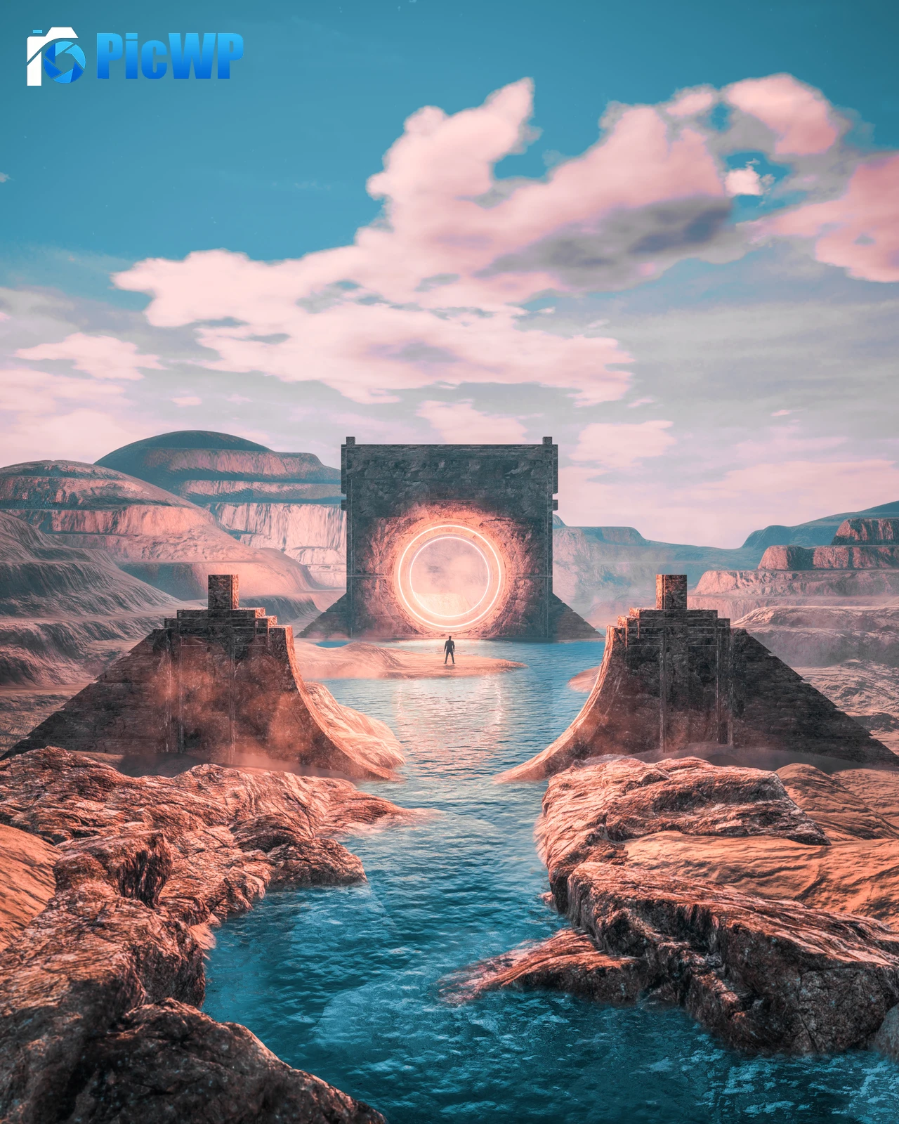 Grand Canyon Portal 7K Mobile Wallpaper