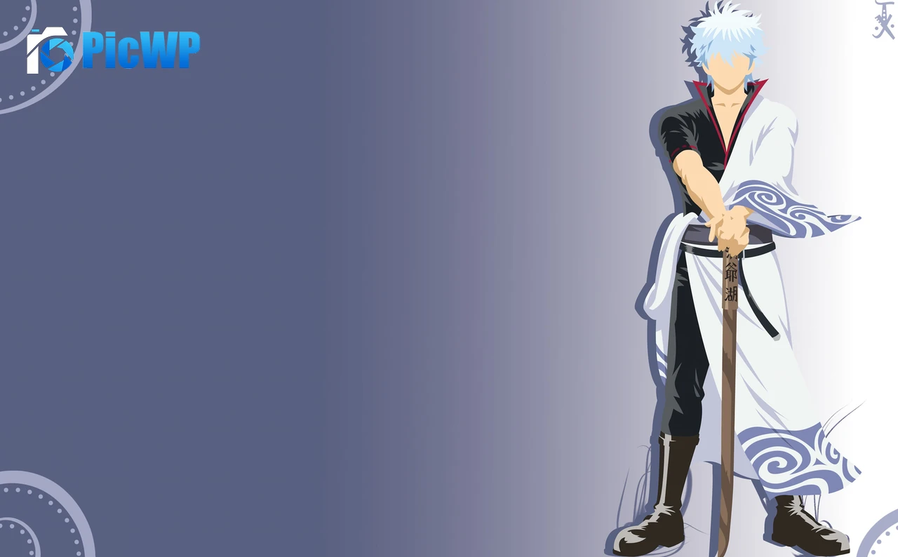 Gintoki Sakata Faceless 4K PC Wallpaper
