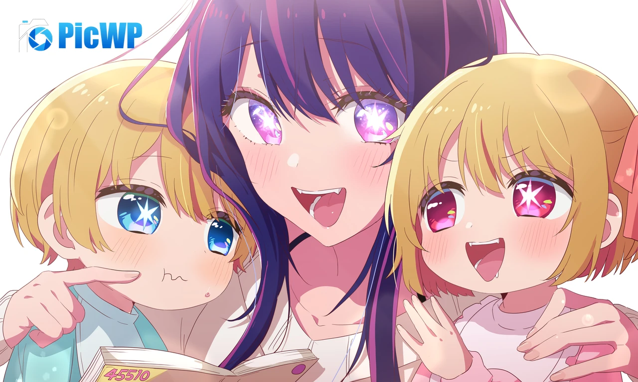 Oshi no Ko Anime girl 6K PC Wallpaper