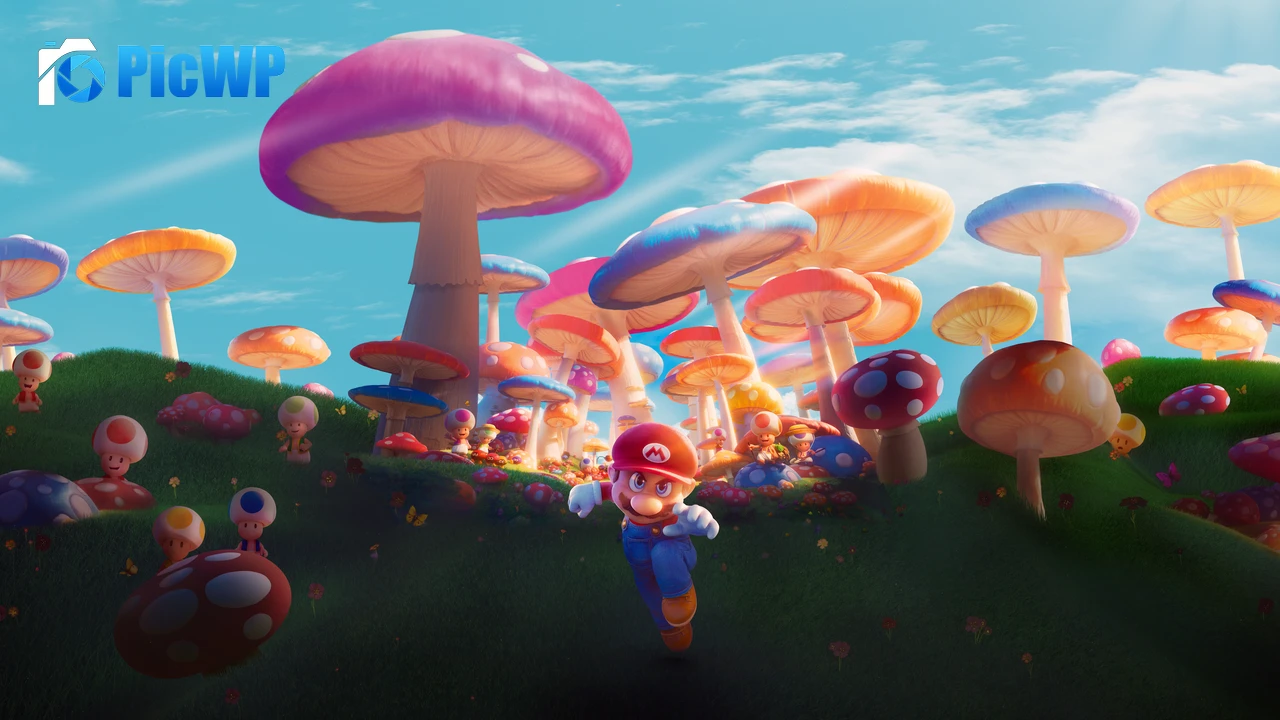The Super Mario Bros. Movie 8K PC Wallpaper