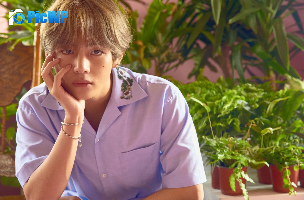 V (BTS) South Korean Singer 6K PC Wallpaper