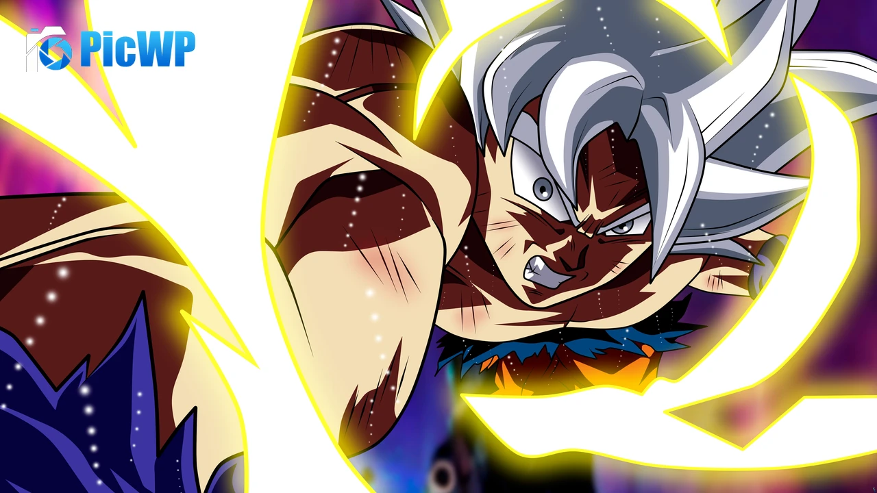 Ultra Instinct Goku 6K PC Wallpaper