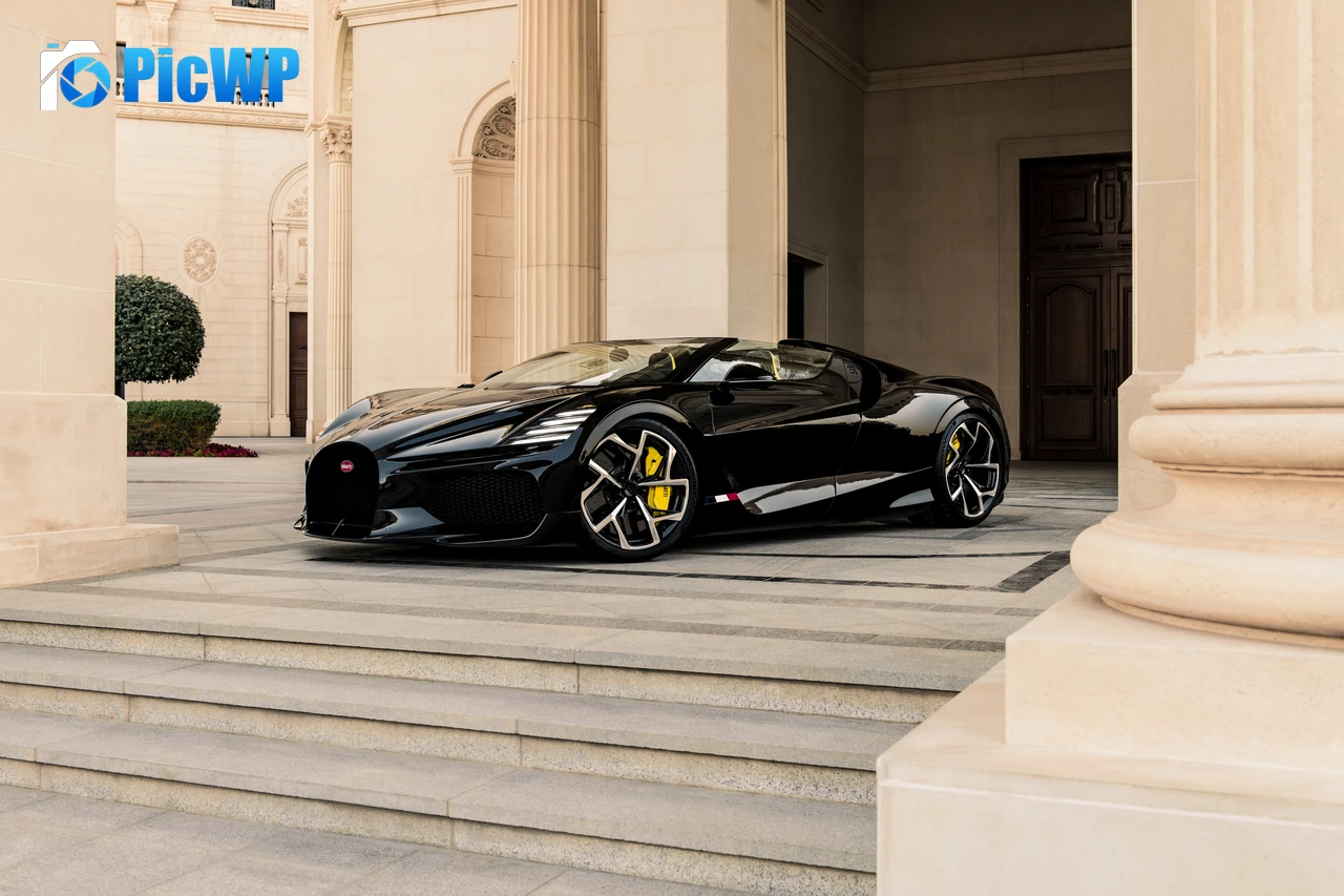 Bugatti W16 Mistral Sports cars 5K PC Wallpaper