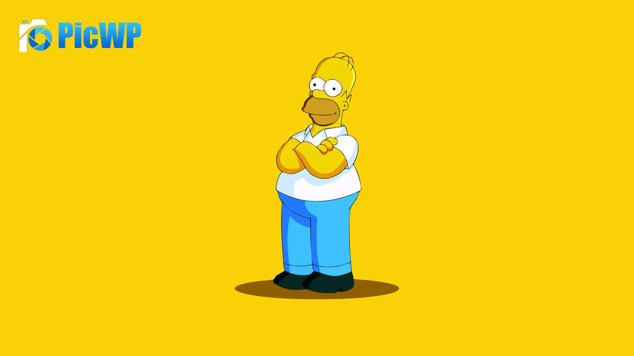 Homer Simpson The Simpsons 6K PC Wallpaper