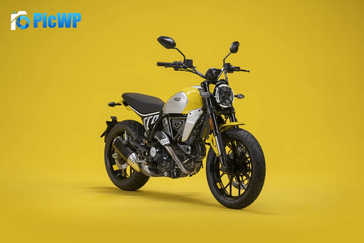 Ducati Scrambler Icon 2023 4K PC Wallpaper
