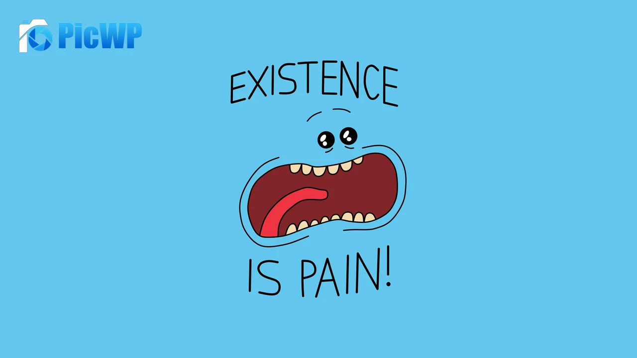Mr. Meeseeks Existence is Pain 6K PC Wallpaper