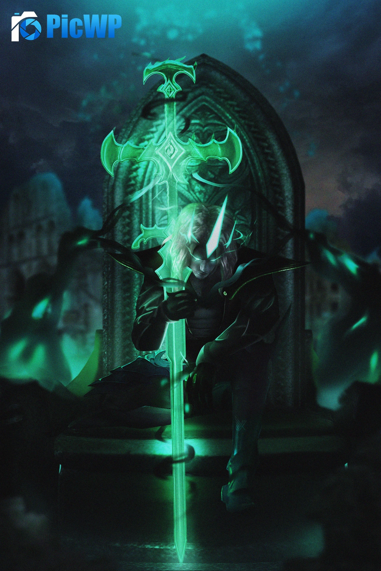 Viego The Ruined King 6K Mobile Wallpaper