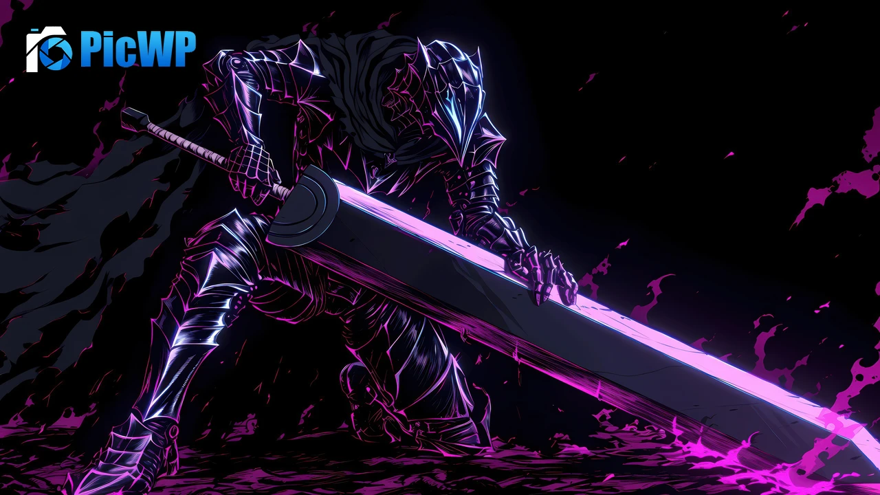 Guts (Berserk) AMOLED 6K PC Wallpaper