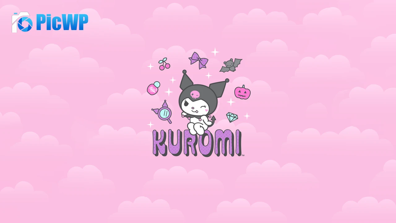 Kuromi Cartoon 8K PC Wallpaper