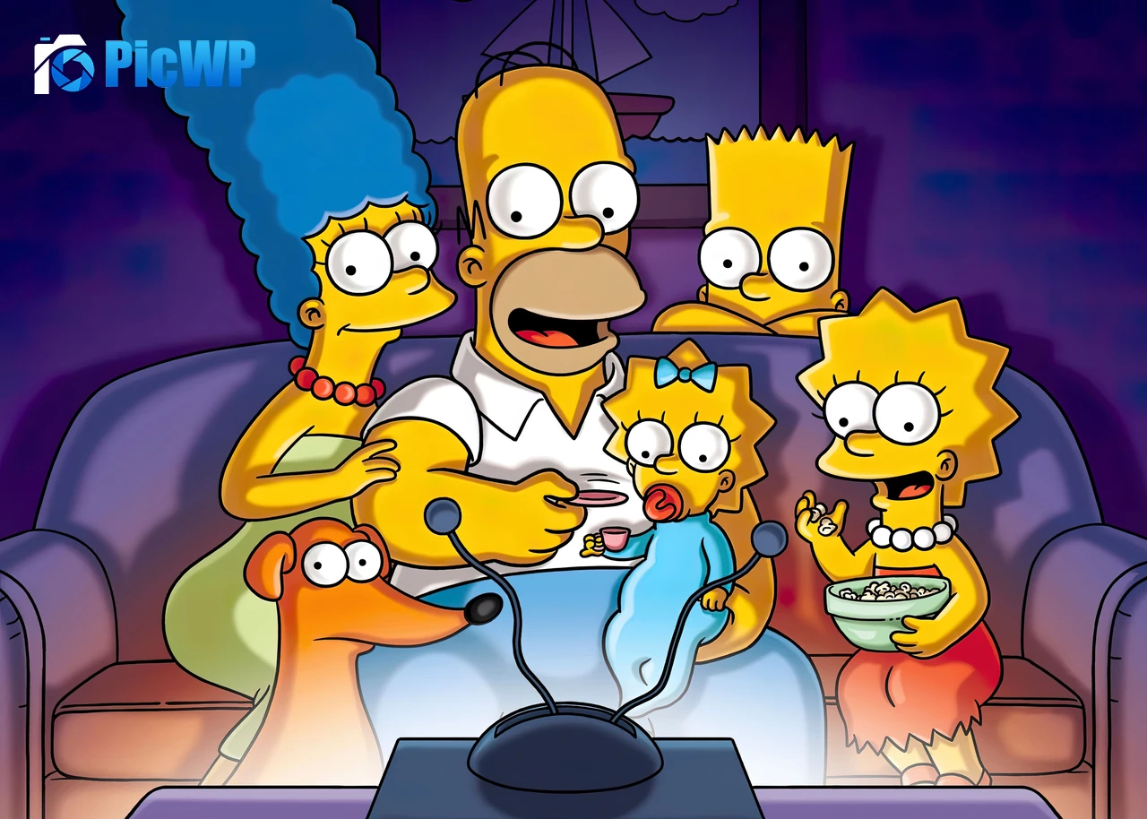 Simpson family The Simpsons 4K PC Wallpaper