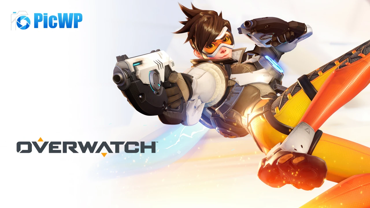 Overwatch Tracer 6K PC Wallpaper