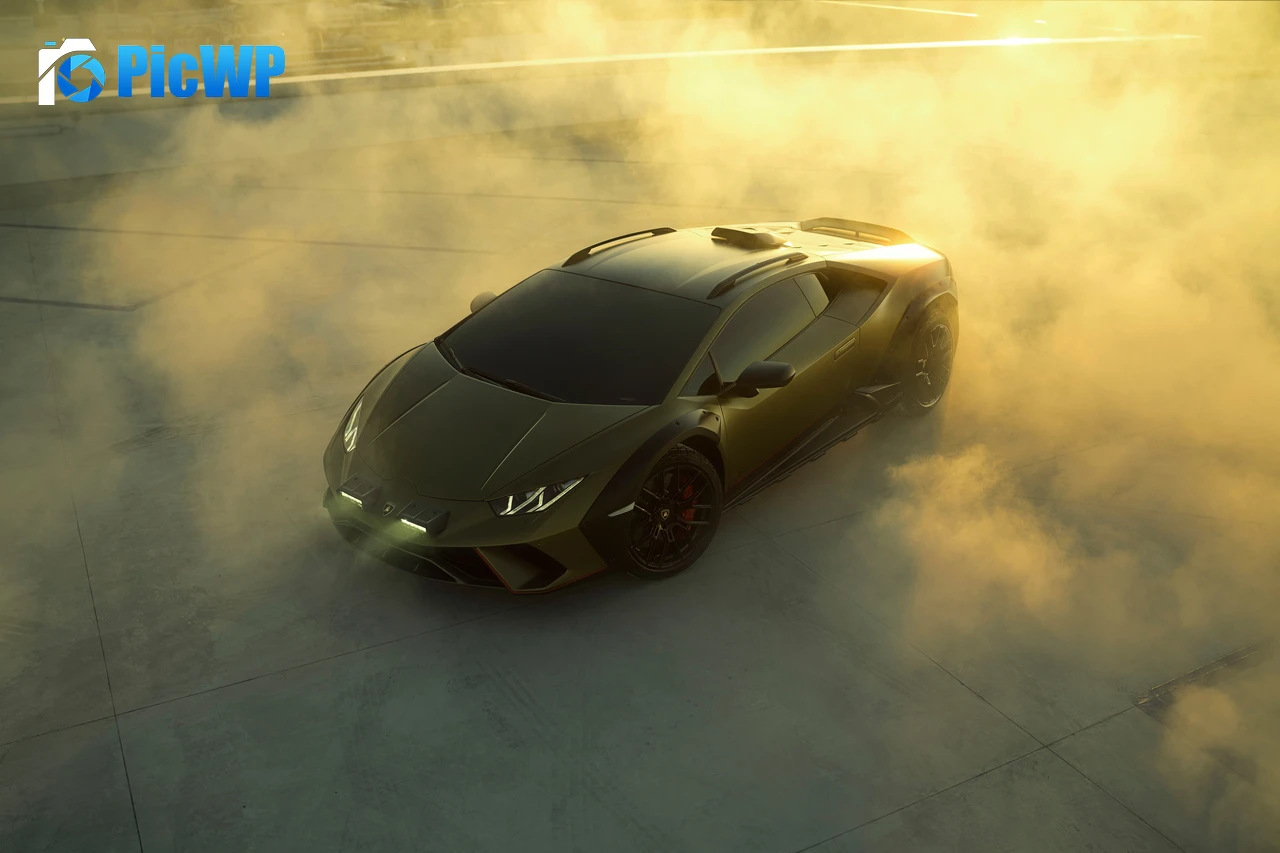 Lamborghini Huracan Sterrato Off-road supercars 8K PC Wallpaper