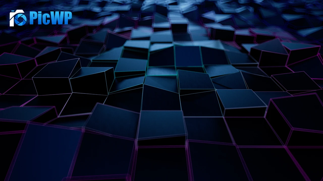 3D cubes Floating cubes 6K PC Wallpaper