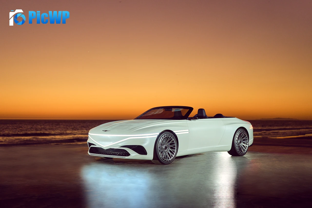 Genesis X Convertible Electric cars 6K PC Wallpaper