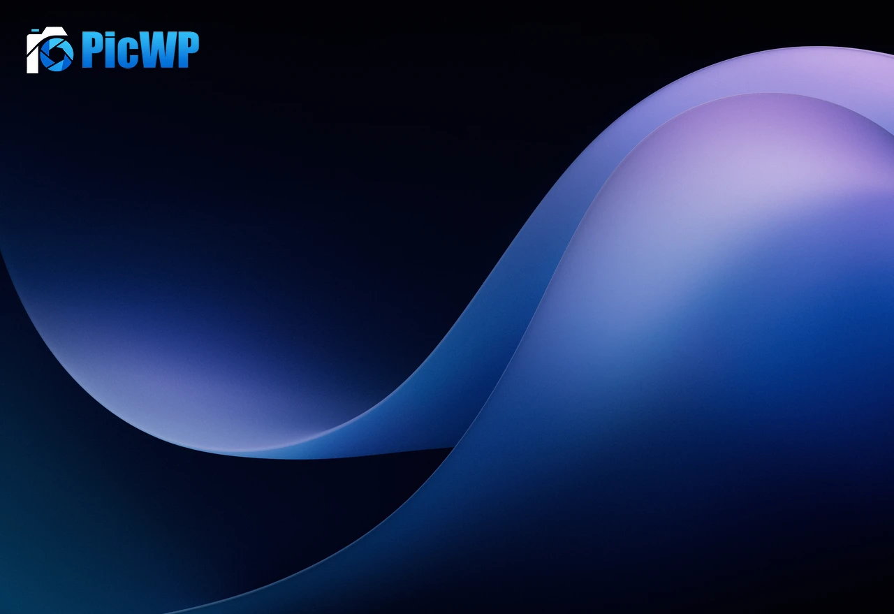 Microsoft Surface Duo 2 Purple background 4K PC Wallpaper
