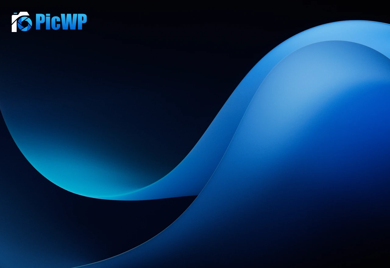 Microsoft Surface Duo 2 Blue background 4K PC Wallpaper