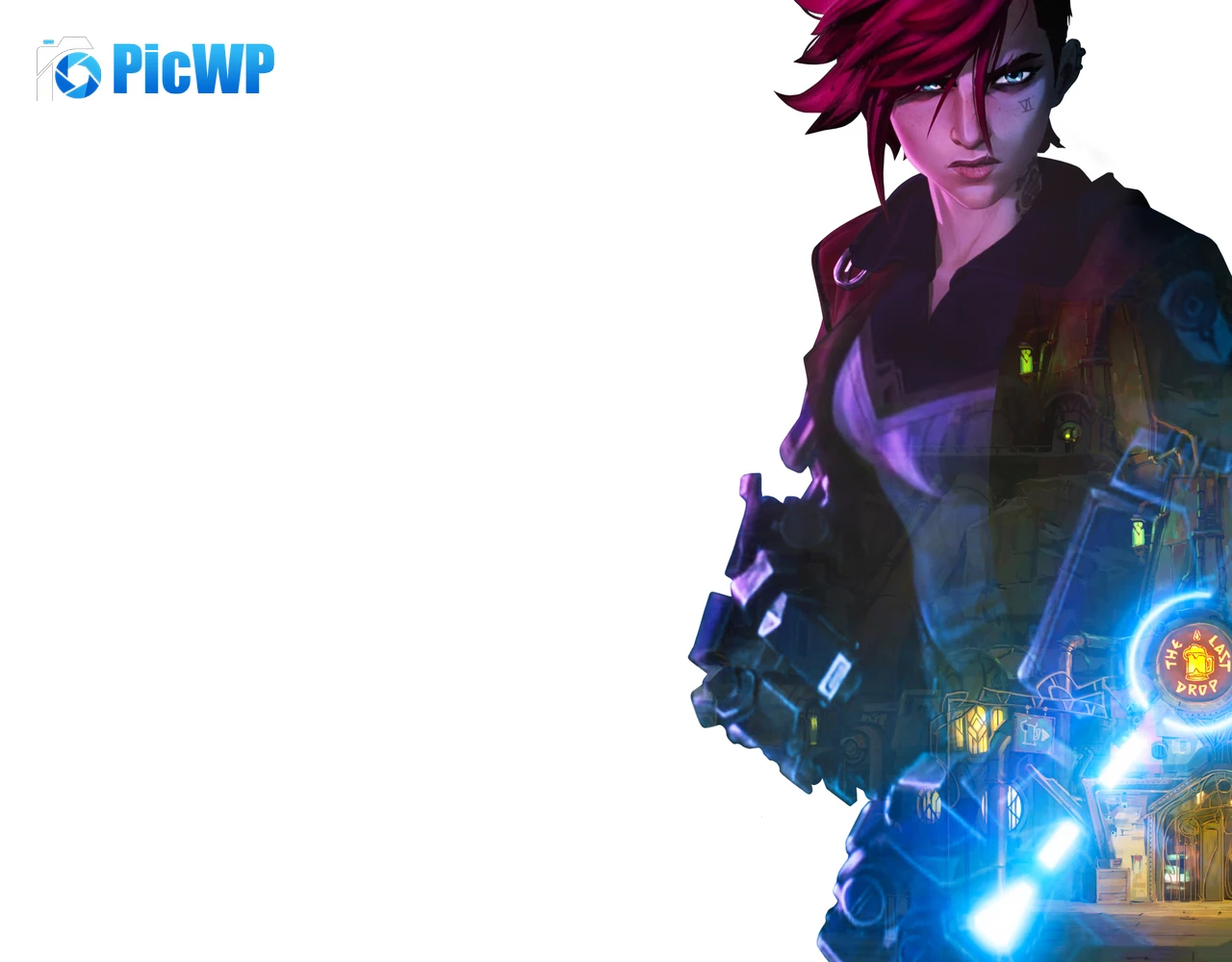 Vi (LoL) Arcane: League of Legends 4K PC Wallpaper