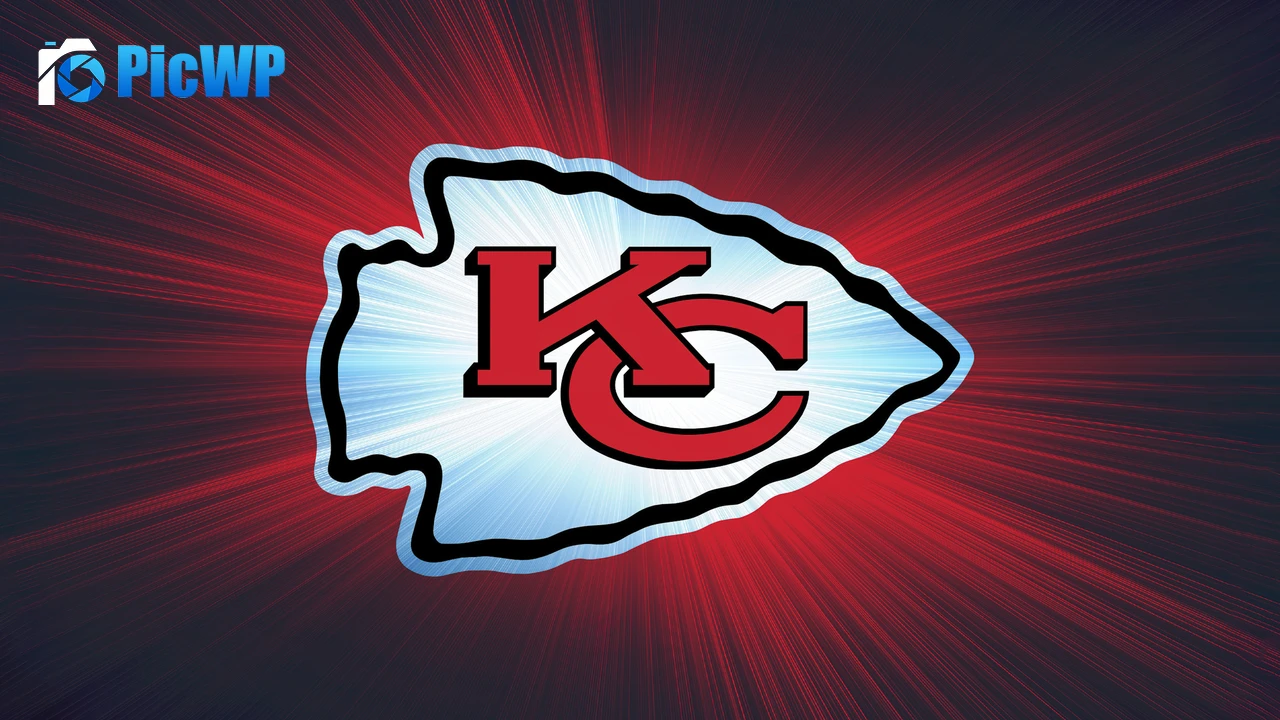 Kansas City Chiefs Logo 6K PC Wallpaper