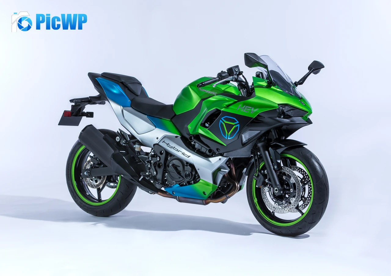 Electric Sports bikes Kawasaki Ninja HEV 6K PC Wallpaper