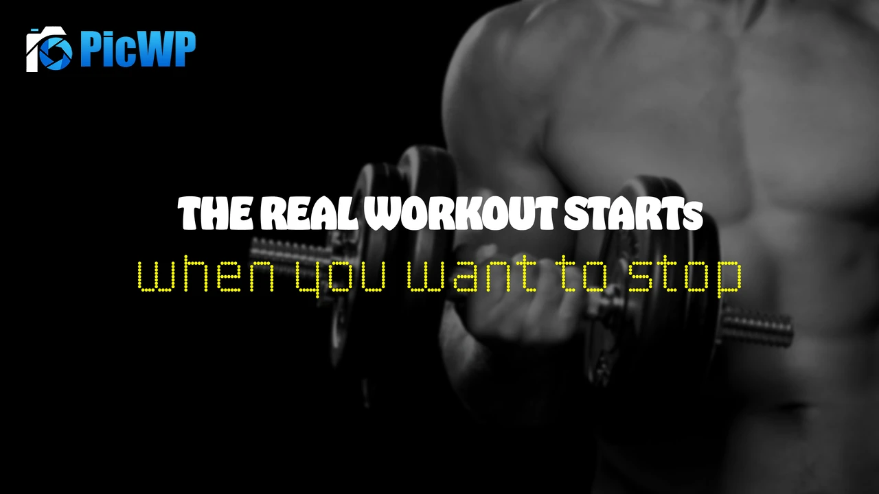 Weight training Popular quotes 6K PC Wallpaper