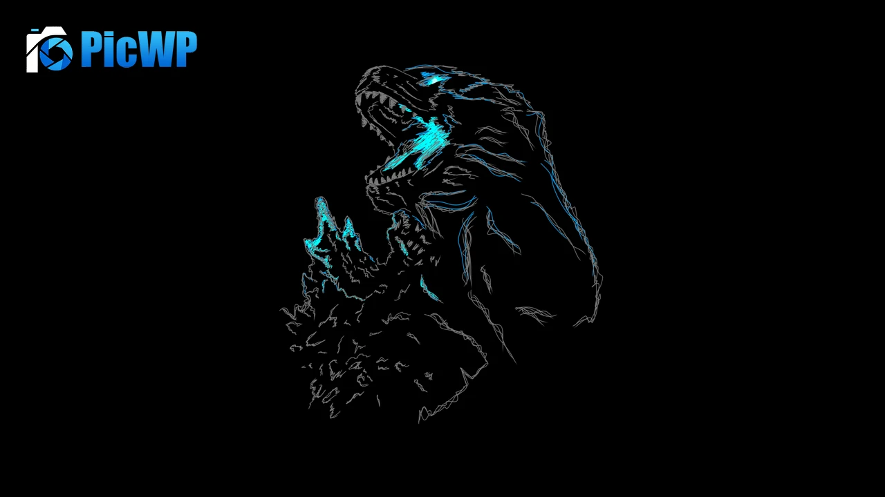 Godzilla AMOLED 6K PC Wallpaper