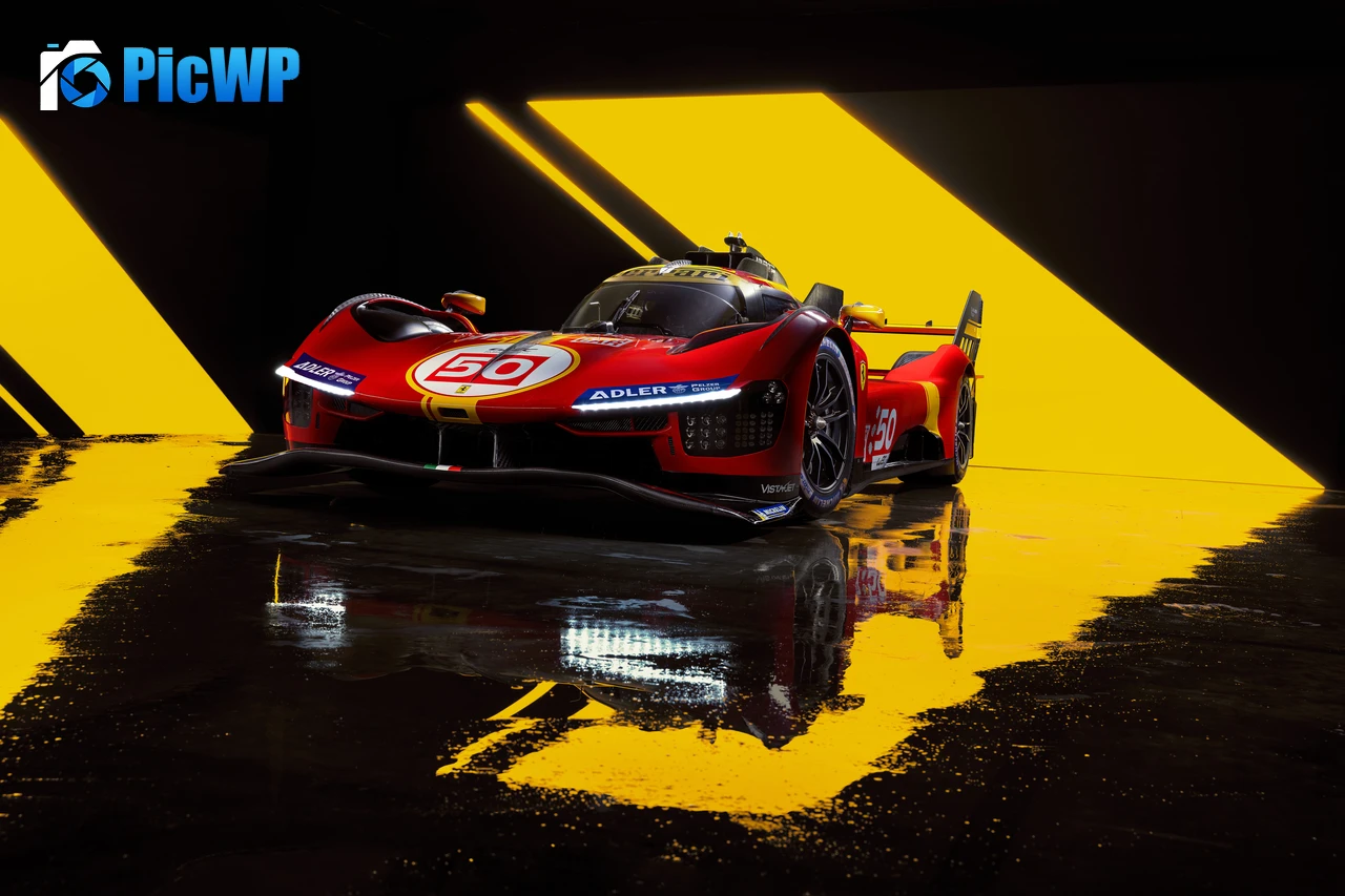 Ferrari 499P 2023 World Endurance Championship 9K PC Wallpaper