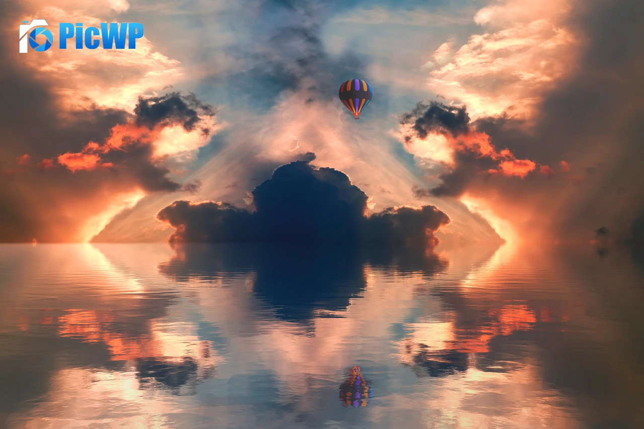 Hot air balloon 8K PC Wallpaper