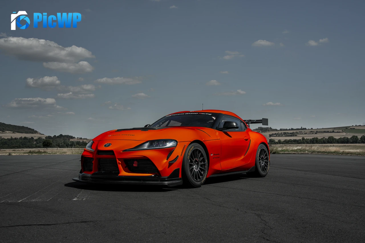 Toyota GR Supra GT4 EVO 2023 8K PC Wallpaper