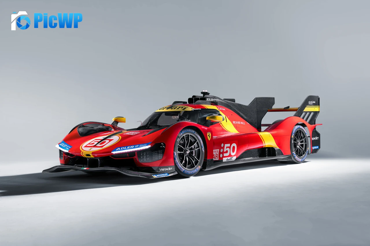 Ferrari 499P Le Mans Hypercar 9K PC Wallpaper