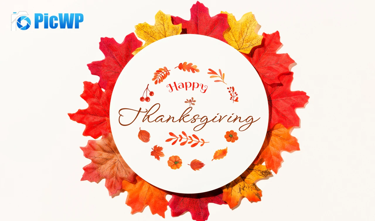 Happy Thanksgiving Fall 7K PC Wallpaper