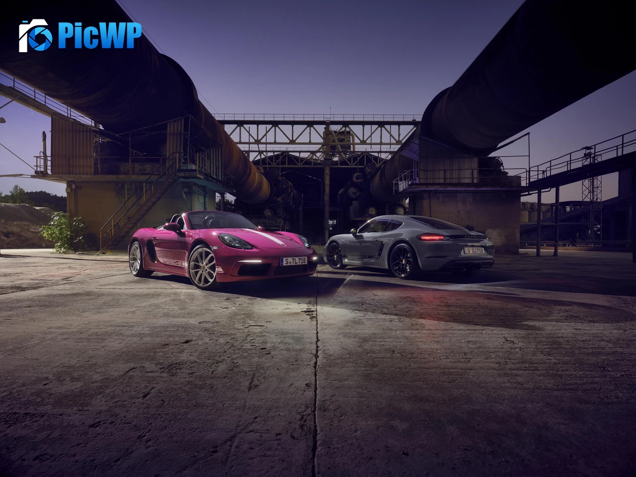 Porsche 718 Boxster Porsche 718 Cayman 4K PC Wallpaper