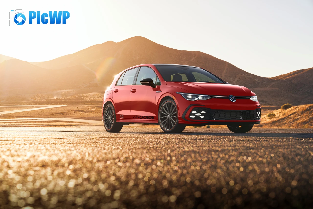 Volkswagen Golf GTI Anniversary Edition 6K PC Wallpaper