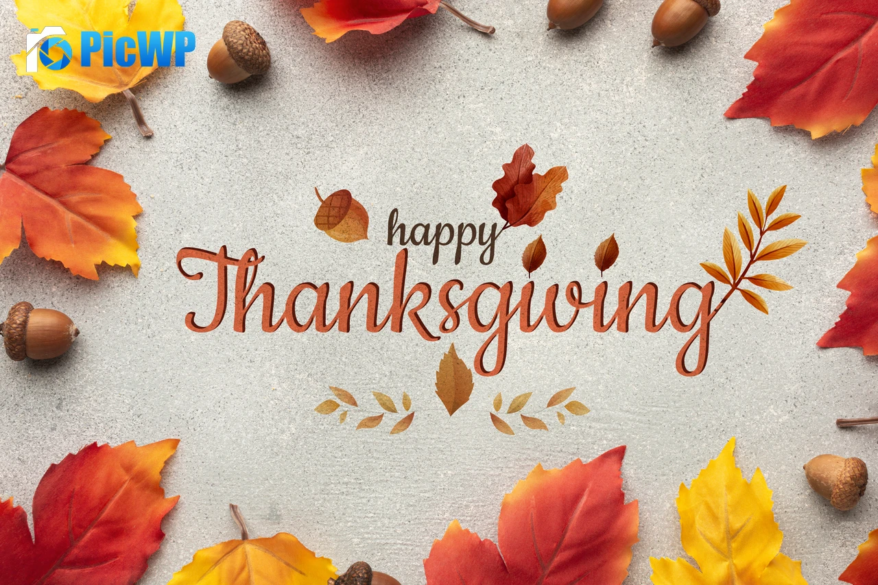 Happy Thanksgiving 6K PC Wallpaper