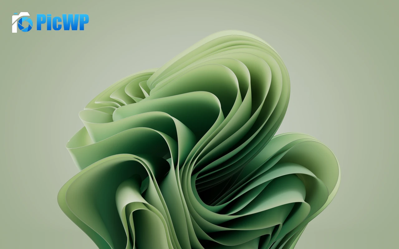 Surface Pro 9 Pastel green 4K PC Wallpaper