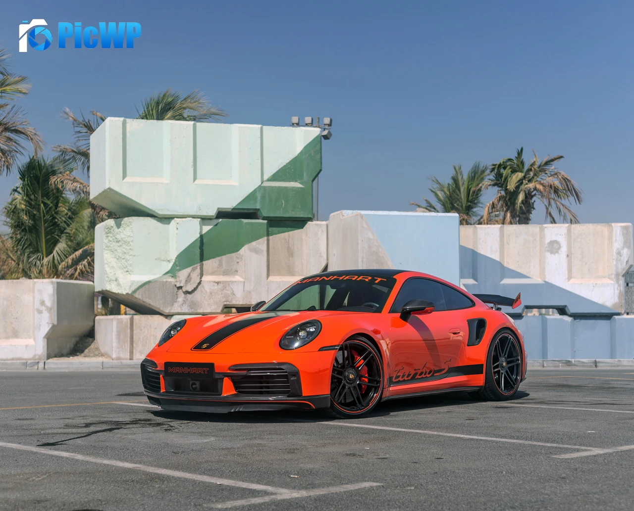 Manhart TR 800 Porsche 911 Turbo S 6K PC Wallpaper