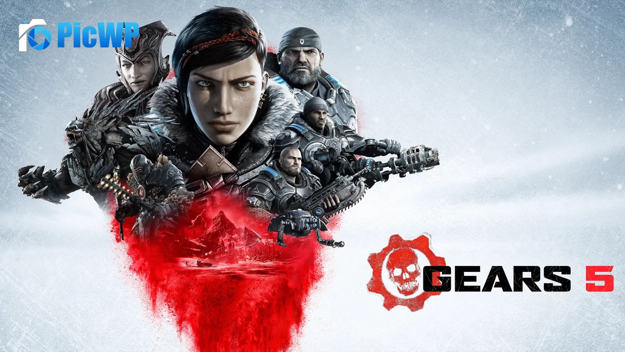 Gears 5 Video Game 8K PC Wallpaper