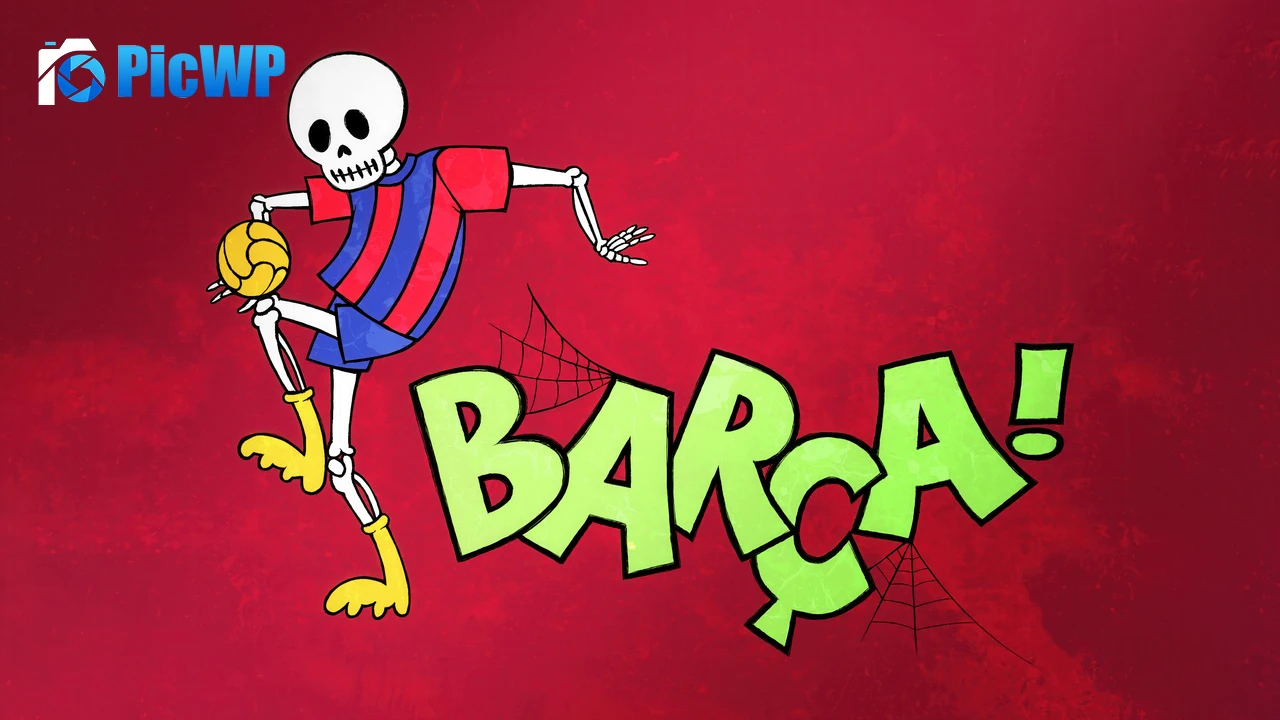 Barca Skeleton 6K PC Wallpaper