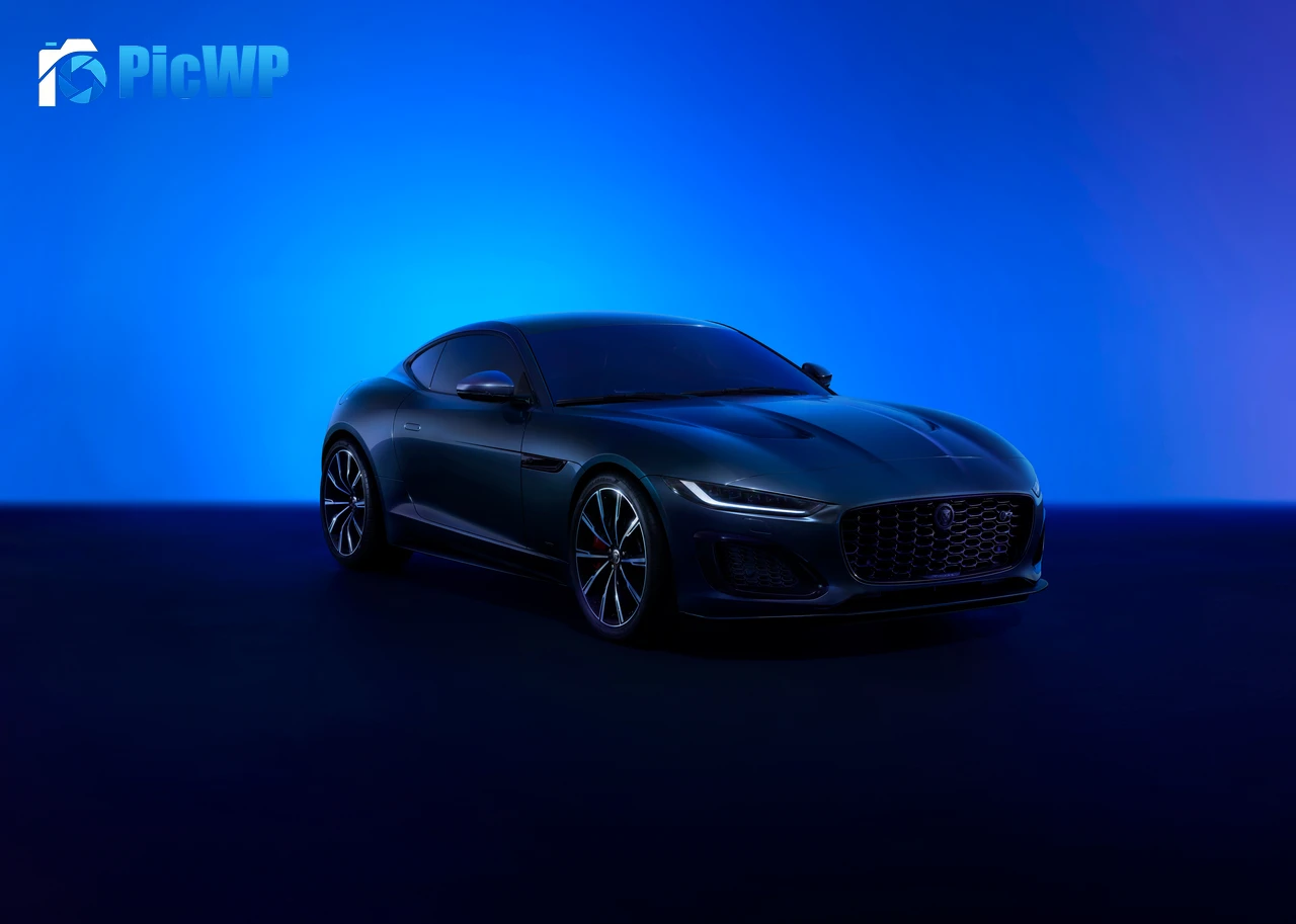 Jaguar F-Type R 75 Coupé Luxury sports coupe 8K PC Wallpaper