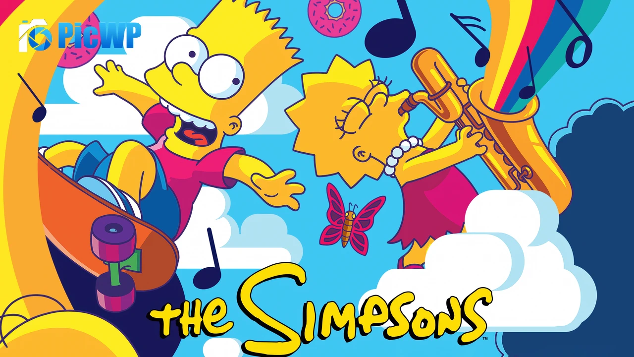 The Simpsons Bart Simpson 6K PC Wallpaper